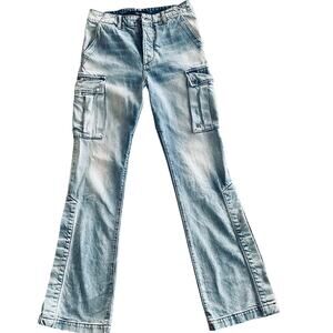 AMIRI: Men's M65 Cargo Flare Jeans - Size 29